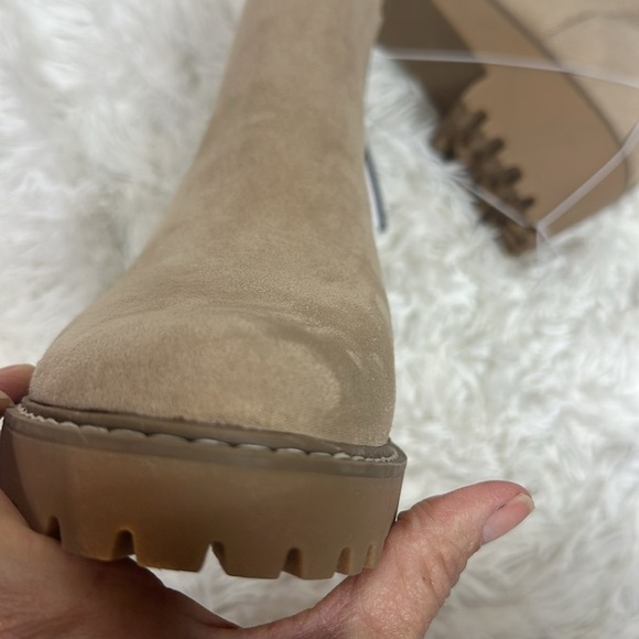 NWT Women's Taci Ankle Boots - Universal Thread Light Taupe Size 11 - Picture 6 of 8
